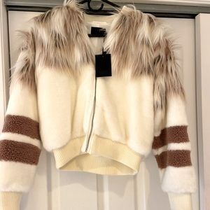 Faux Fur Bomber